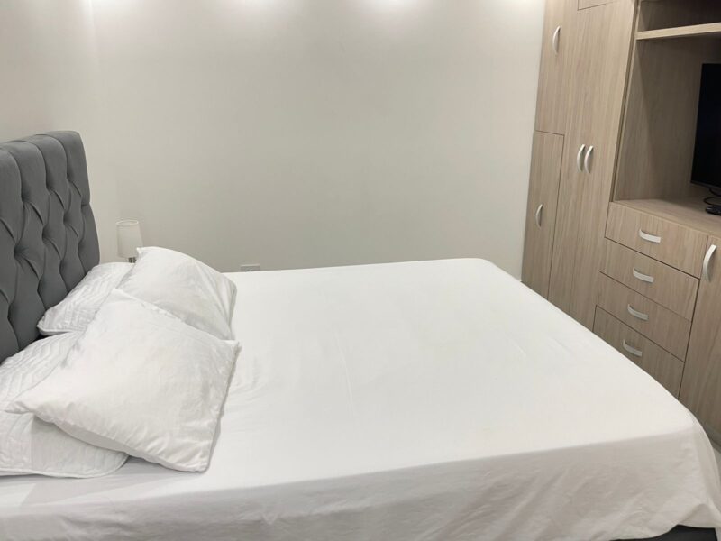 Elegante apto con Aire en la sala y piscina. T18