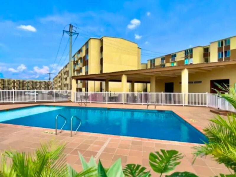 Moderno Apto con AC, conjunto con piscina. T11